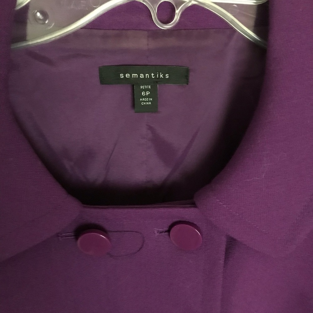 Dark Purple Jacket. Final Clearance - image 2